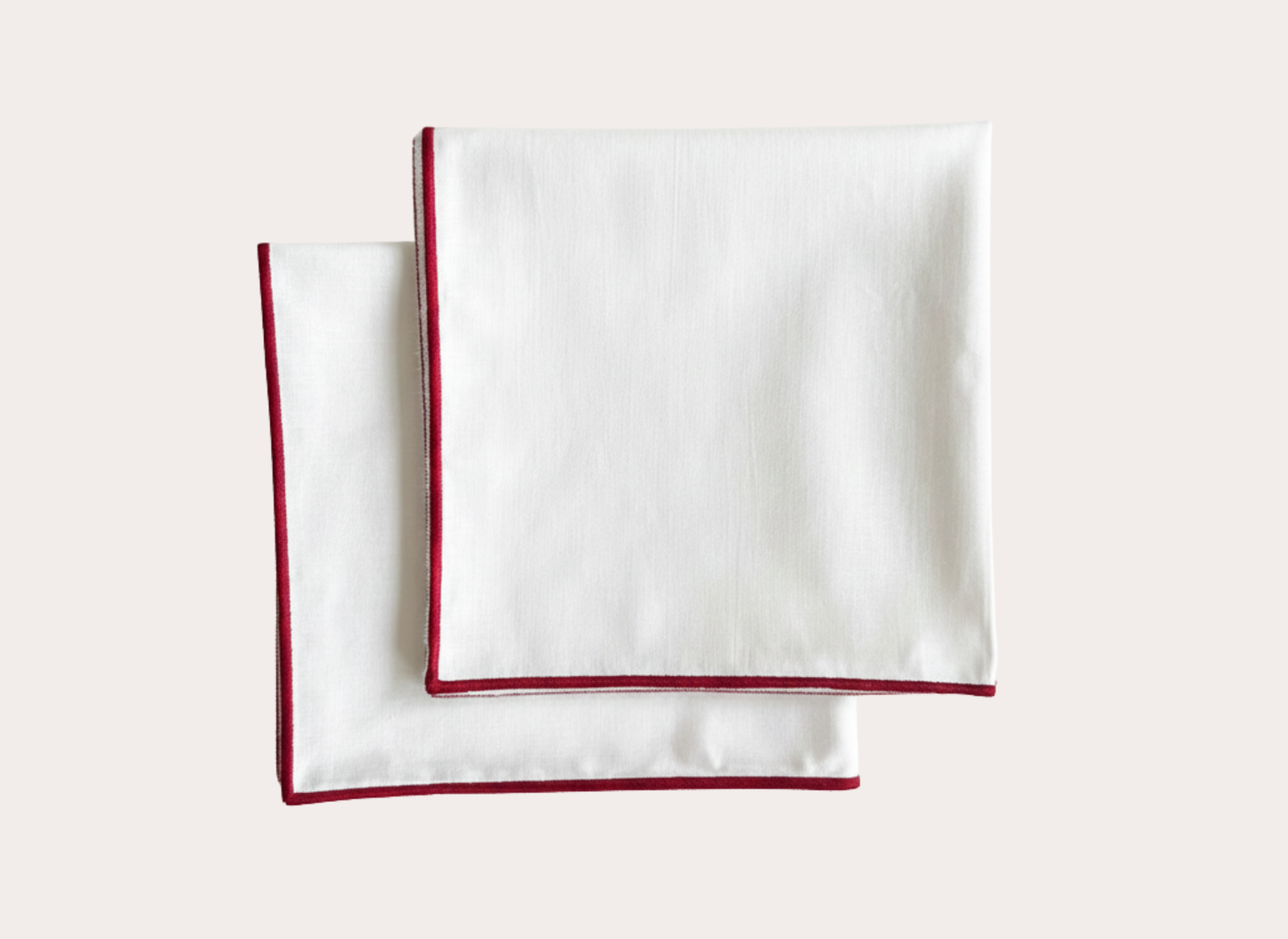 SET DE DOS SERVILLETAS BORDADAS BRERA