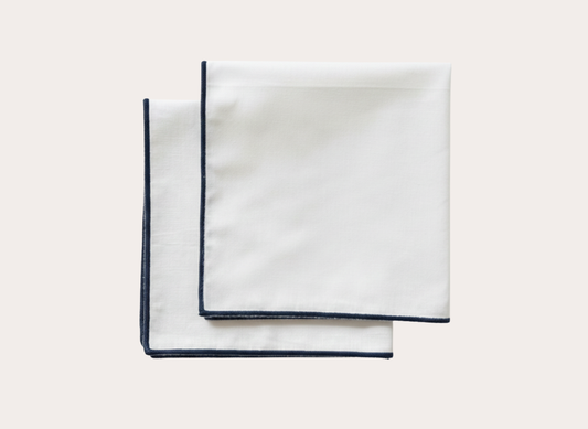 SET DE DOS SERVILLETAS BORDADAS BRERA