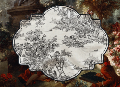 INDIVIDUAL BORDADO FRAGONARD