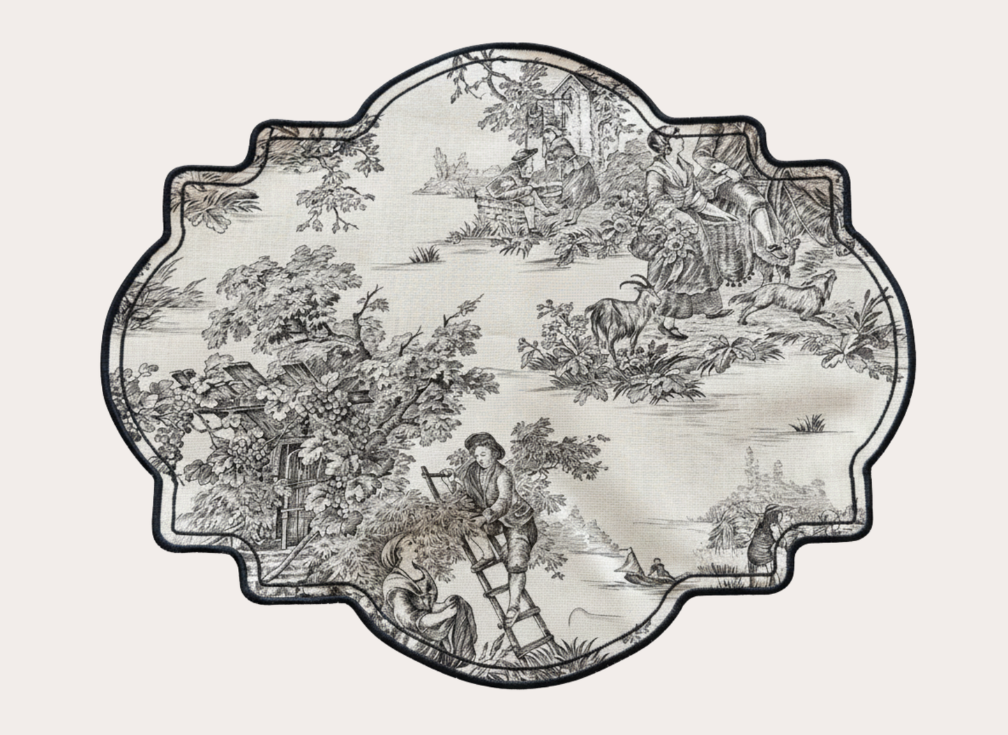 INDIVIDUAL BORDADO FRAGONARD