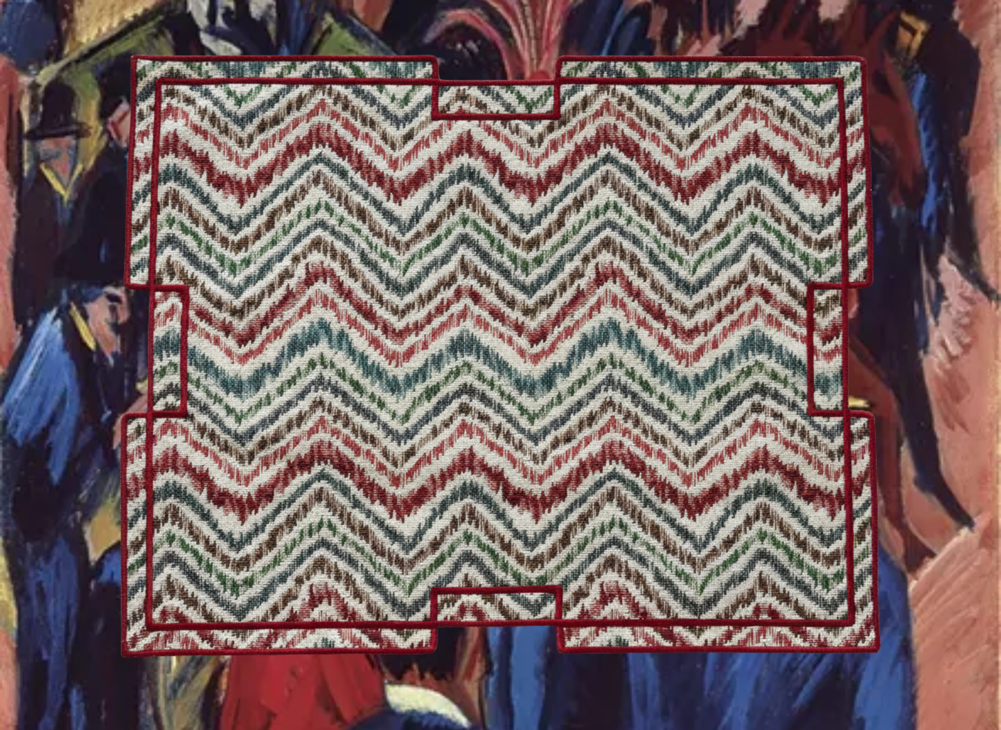 INDIVIDUAL BORDADO KIRCHNER