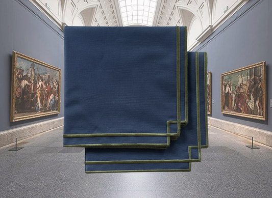 SET DE DOS SERVILLETAS BORDADAS PRADO